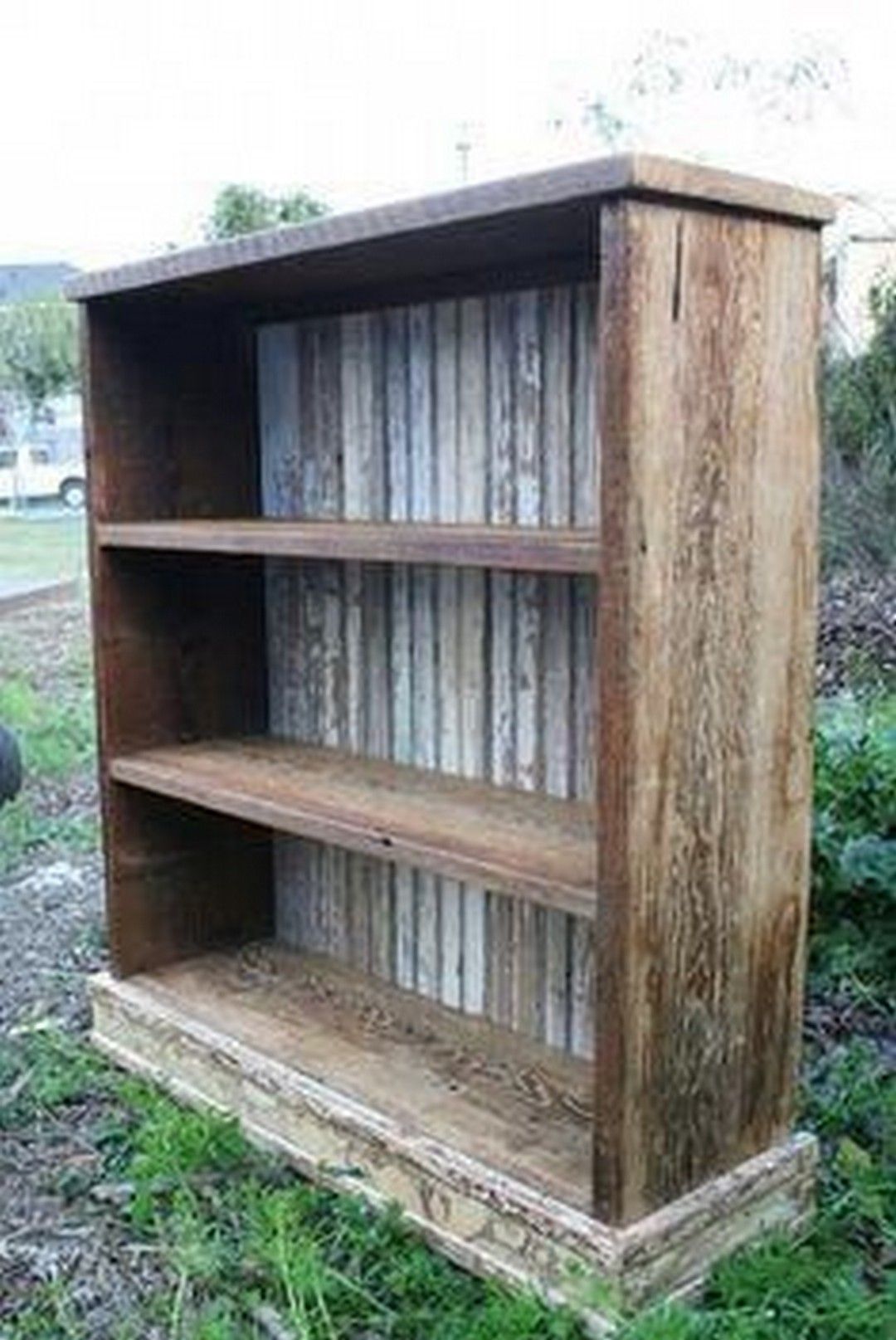 Rustic Wood Shelving and Furniture Ideas