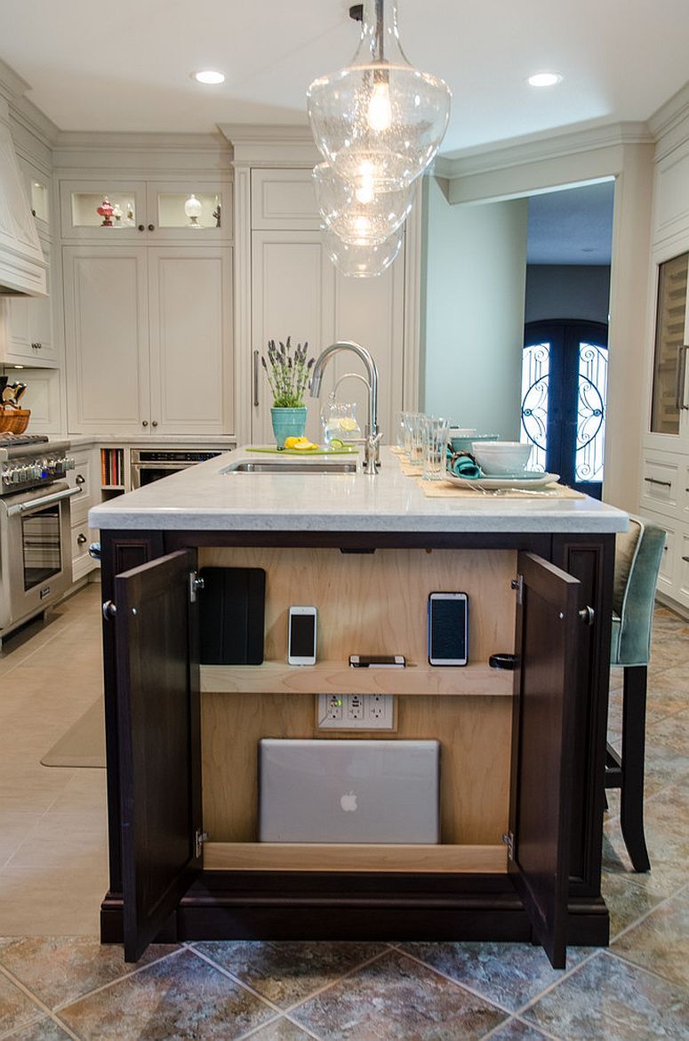 Smart Kitchen Charging Stations and Drawers to Always Stay Connected