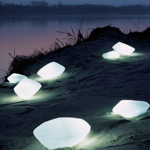 Stones Exterior Landscape Light by Oluce Srl | OL-STONE -L0207 BI