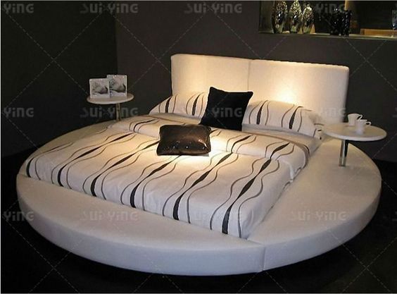 Suiying Bedroom Furniture Modern Round Bed A531 - Buy Modern Round Bed,Modern Ro...