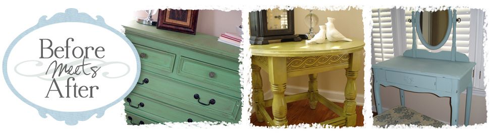 TONS of great before & after furniture painting posts.  Great ideas! #furniture