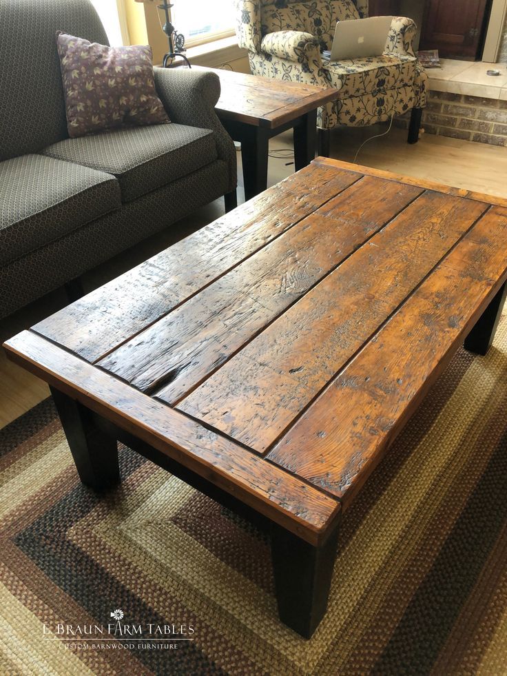 Table Basse Rustique - Wood Design