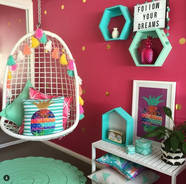 Teen / Tween Bedroom Ideas That are Fun and Cool - pickndecor.com/furniture