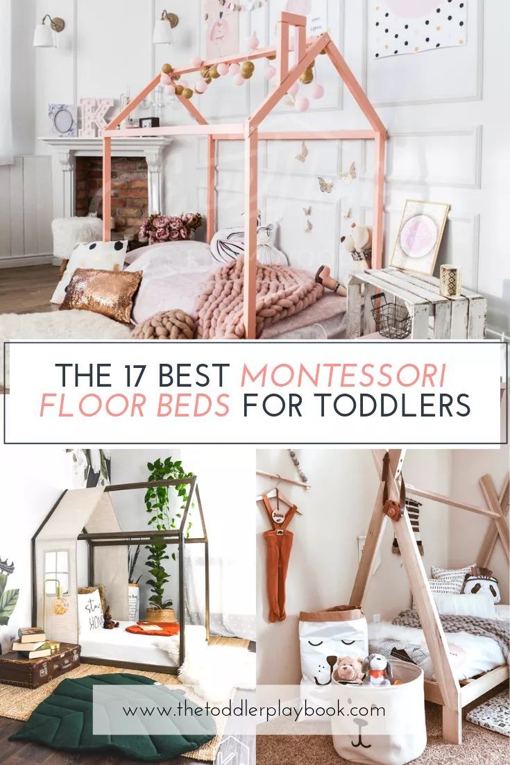 The Best Montessori Floor Beds For Toddlers - The Toddler Playbook