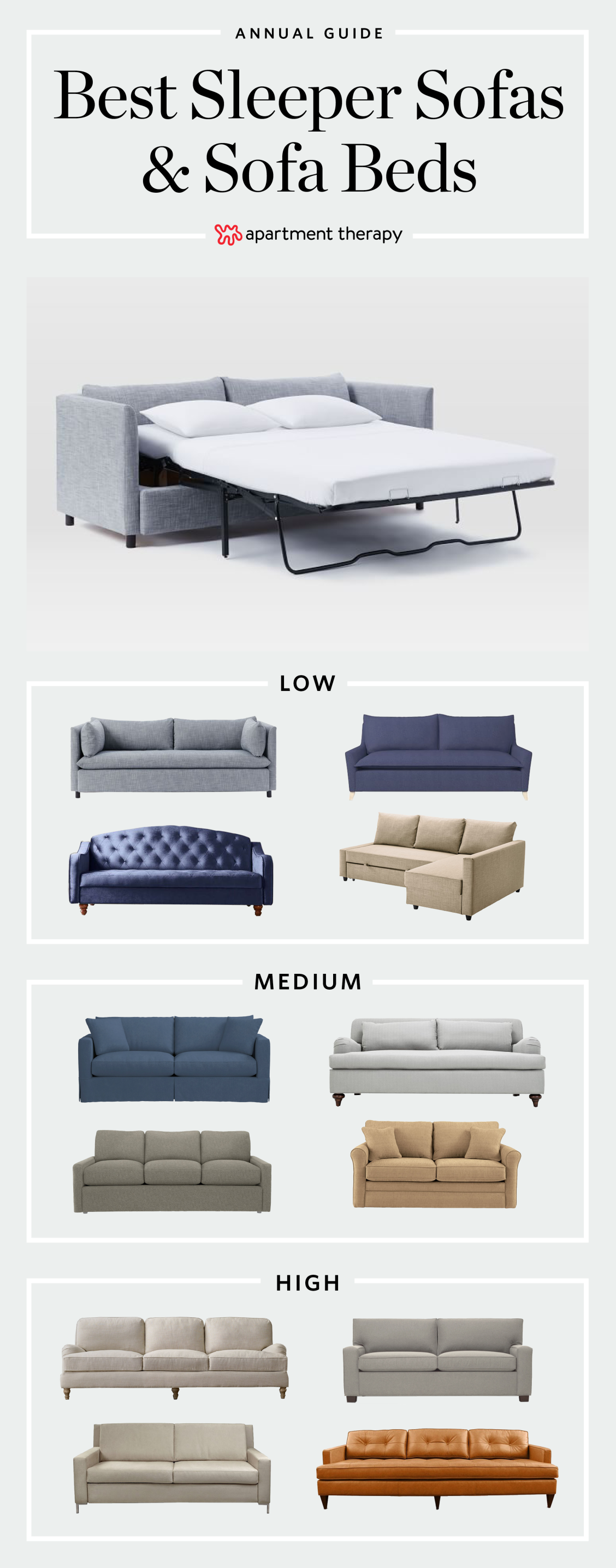 The Best Sleeper Sofas and Sofa Beds