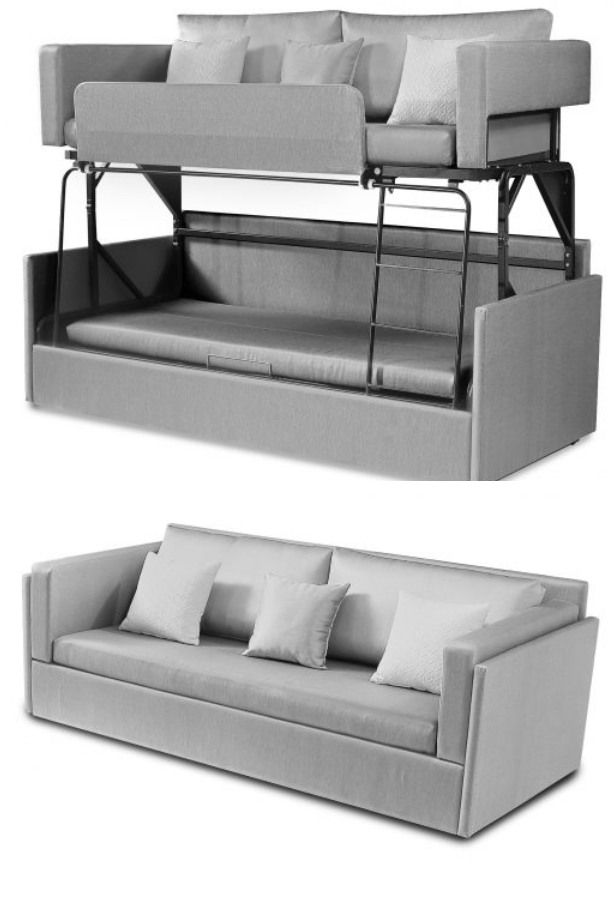 The Dormire: Bunk Bed Couch Transformer