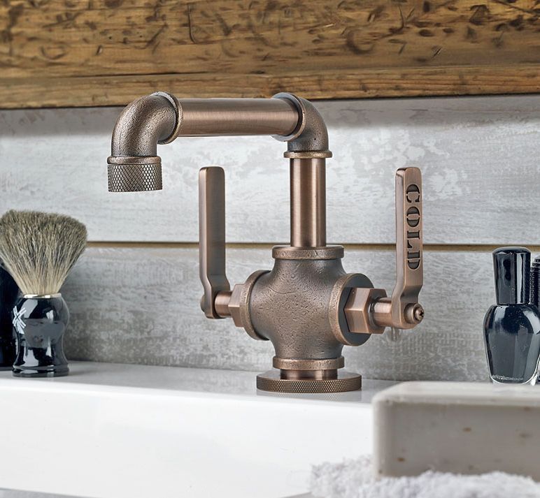 This Bathroom Faucet Looks Like An Old Industrial Pipe