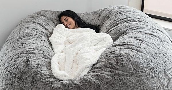 This Giant Pillow Chair Takes Naptime to a Whole New Level