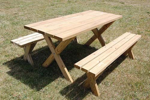 Timelessly Marvelously Functional And Easy Diy Picnic Table Ideas For Ideal Lunchtime Outside