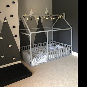 Toddler furniture teepee kids home bed, FULL/ DOUBLE size with SLATS – pickndecor.com/furniture