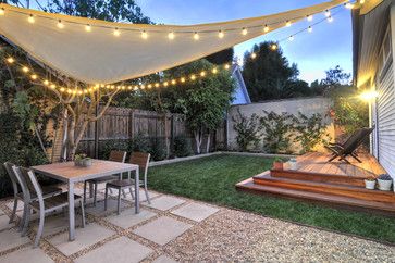 Vegetable garden/ backyard transformation - contemporary - Patio - Los Angeles -...