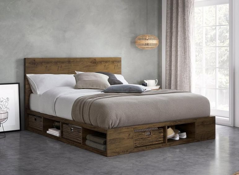 Wilkes Wooden Storage Bed Frame - Free Delivery | Dreams
