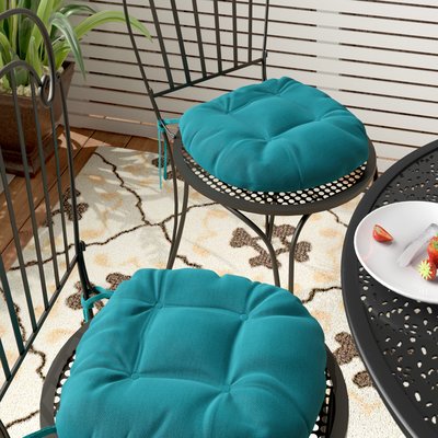 Winston Porter Indoor/Outdoor Dining Chair Cushion | Wayfair