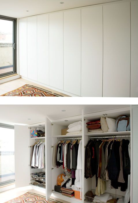 With DIY fitted wardrobes and custom built-ins you can choose the type of storag...