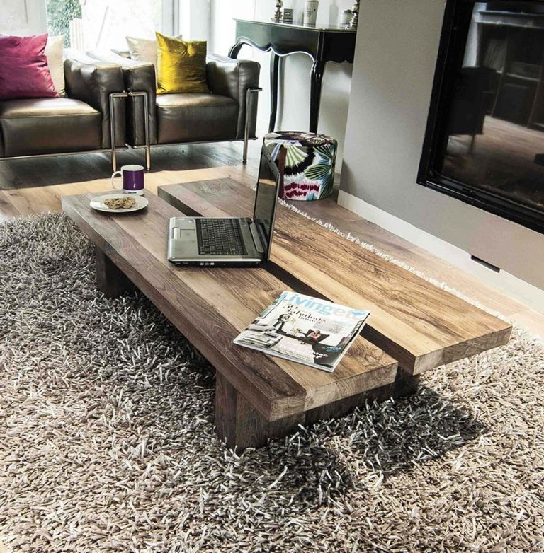 Wooden Coffee Table 5