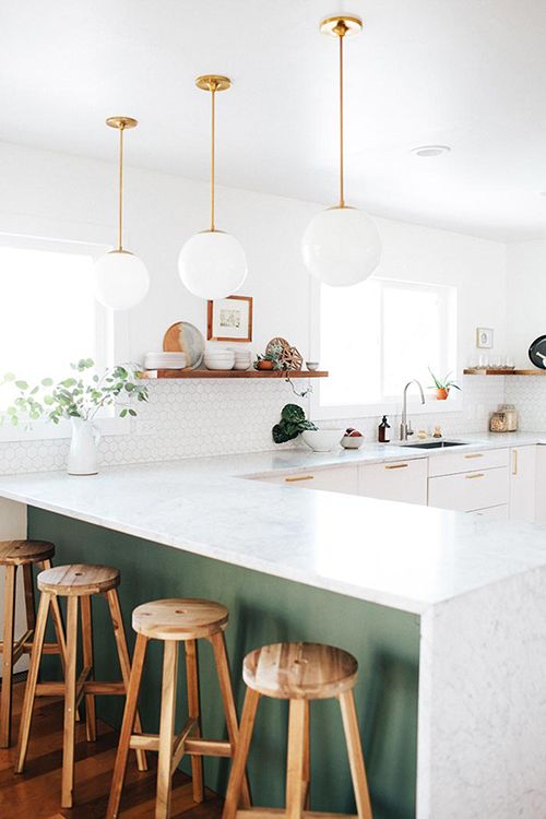 Worktops: To Waterfall or Not to Waterfall? {Rock My Style}