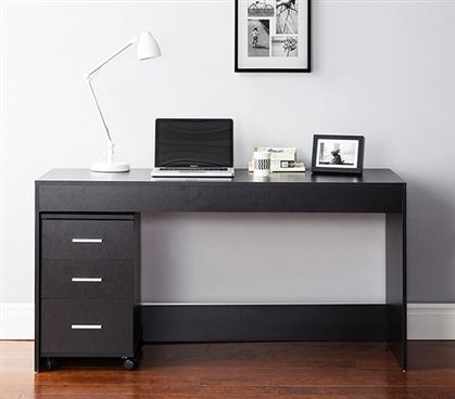 Yak About It Simple Style Work Desk - Black