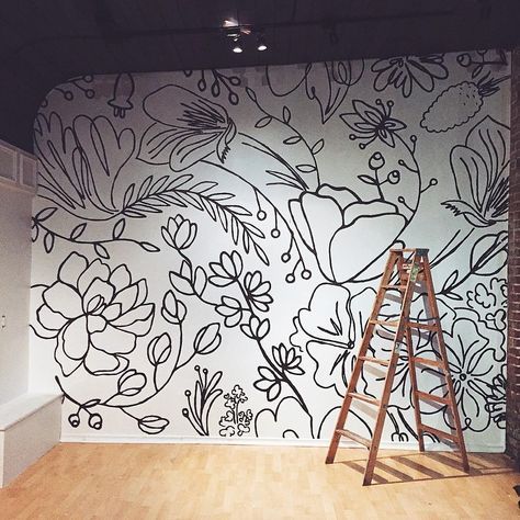 bespoke floral + event styling on Instagram: “finished our wall project today & it's safe to say we probably will be taking a break from using sharpie markers for a while! #weareworkshop”