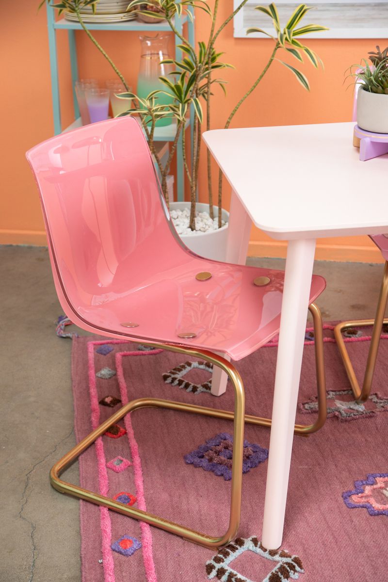 dull to colorful: an acrylic chair DIY – Oh Joy!