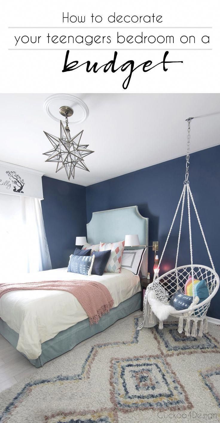 how to decorate your teenager’s bedroom on a budget - pickndecor.com/furniture