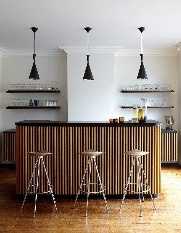 ✔35 genius modern bar designs you must try for home 4 ~ aacmm.com