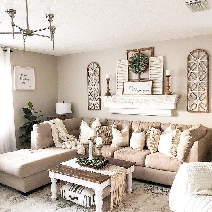 ✔45 beautiful farmhouse living room design and decor ideas 1 ~ aacmm.com