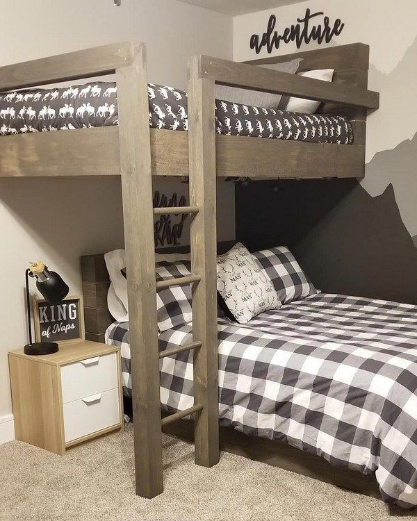 📣 46 Kids Bunk Bed Decoration Ideas & Safety Tips 40