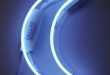 Crescent Moon Neon Wall Light | Wall lights, Neon, Unique table lam