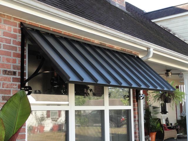 Residential Aluminum Awnings | Patio Center can design any shape .