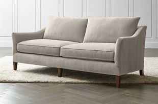 Keely Apartment Sofa + Reviews | Crate and Barr