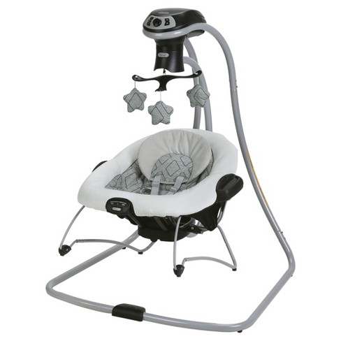 Graco DuetConnect LX Multi-Direction Baby Swing And Bouncer .
