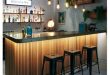 Super Home Bar Counter Design Light Fixtures 35+ Ideas #home .