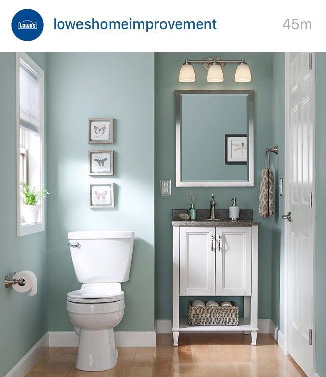 Breathe life to your bathroom using color | Small bathroom colors .