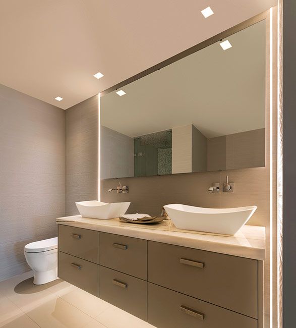 Things to know about bathroom recessed lighting design options .