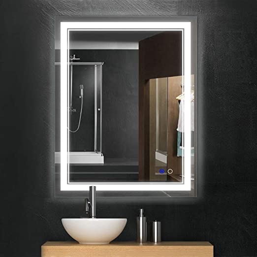 bathroom mirrors with lights