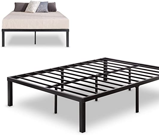 Amazon.com: Zinus Luis Quick Lock 14 Inch Metal Platform Bed Frame .