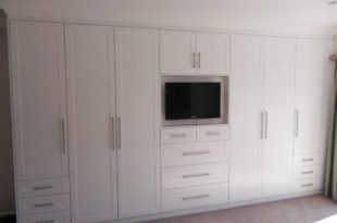 off white bedroom cupboards | Bedroom cupboard designs, Bedroom .
