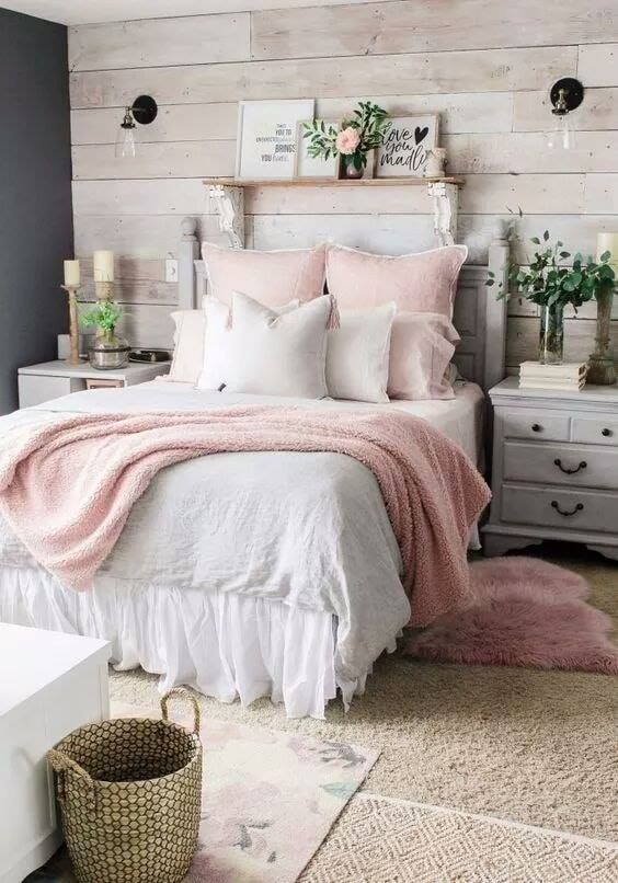 Pink Bedroom Decor Ideas for The Grown Woman / life decor & fashi