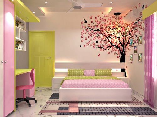 Kids Bedroom Design In Pan India, Vintech Interiors Private .