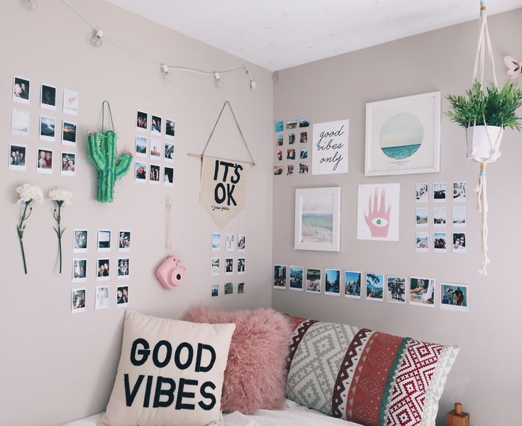 Elegant Teen Bedroom Wall Decor - Modern Design Mode