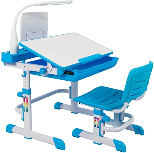 Amazon.com: Best Choice Products Height Adjustable Childrens Desk .