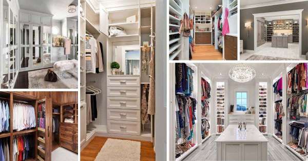 35 Best Walk In Closet Ideas and Designs for %%currentyear .