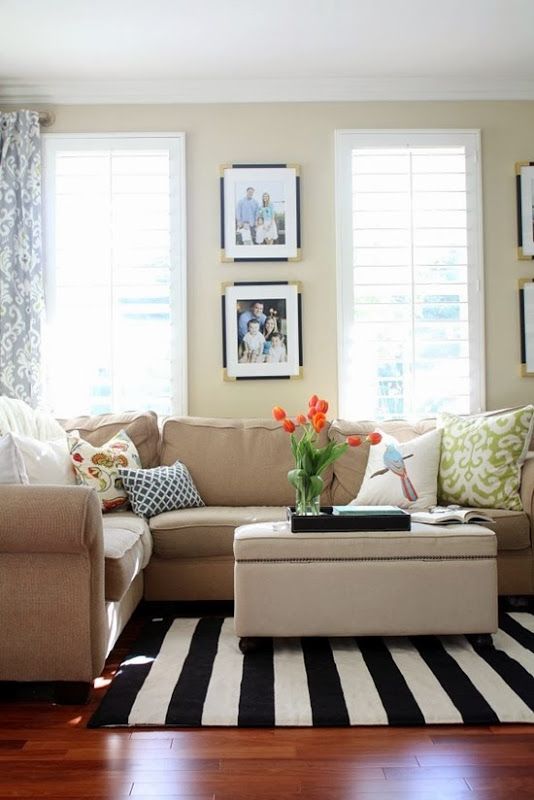 A New Living Room Rug: Stripes for the Win | Rugs in living ro
