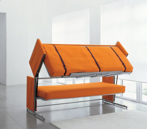 Convertible RV Bunk Bed Sofa Transformer - Unique RV Furnitu