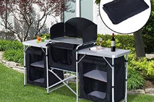 Amazon.com : Purplebox Sport Fitting Folding Camping Kitchen .