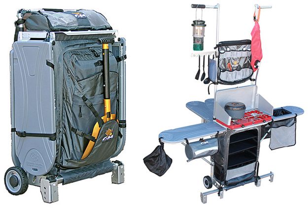 Portable Kitchen that Folds Up in a Suitcase | Go camping, Camping .