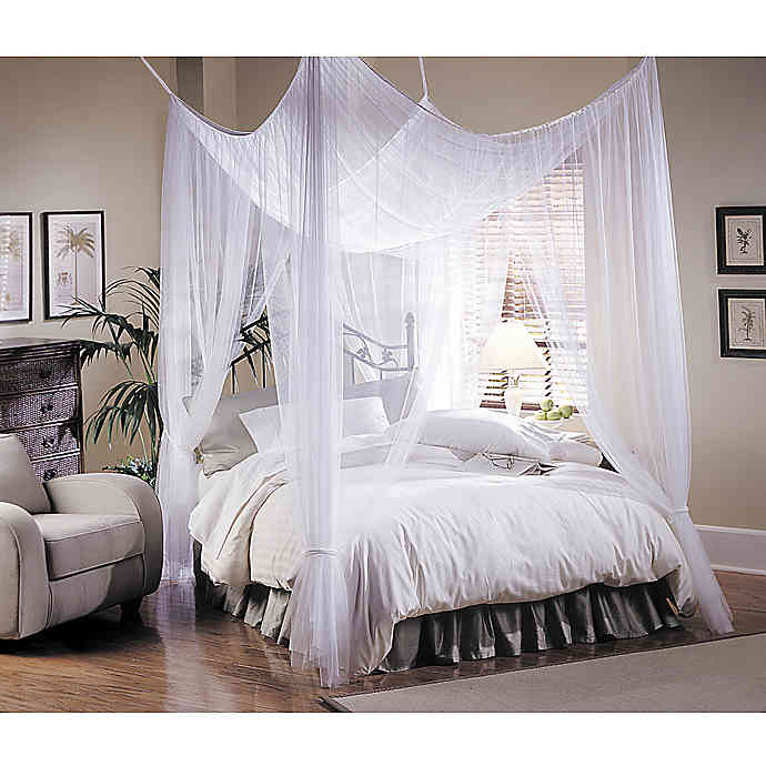 Majesty White Large Bed Canopy | Bed Bath & Beyo