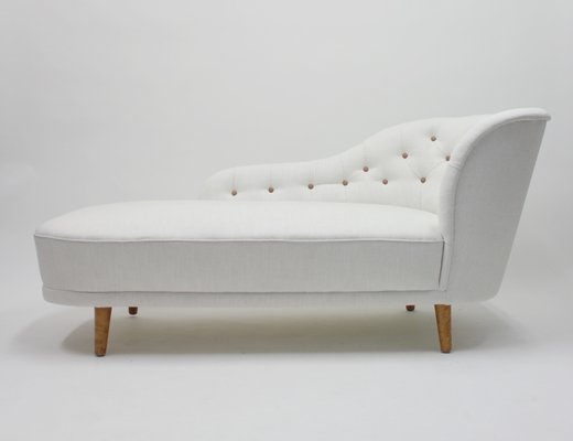 Scandinavian Modern Chaise Lounge by Greta Magnusson Grossman .