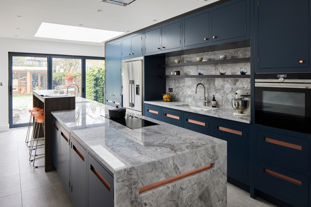 Woodford - A contemporary classic - Contemporary - Kitchen .