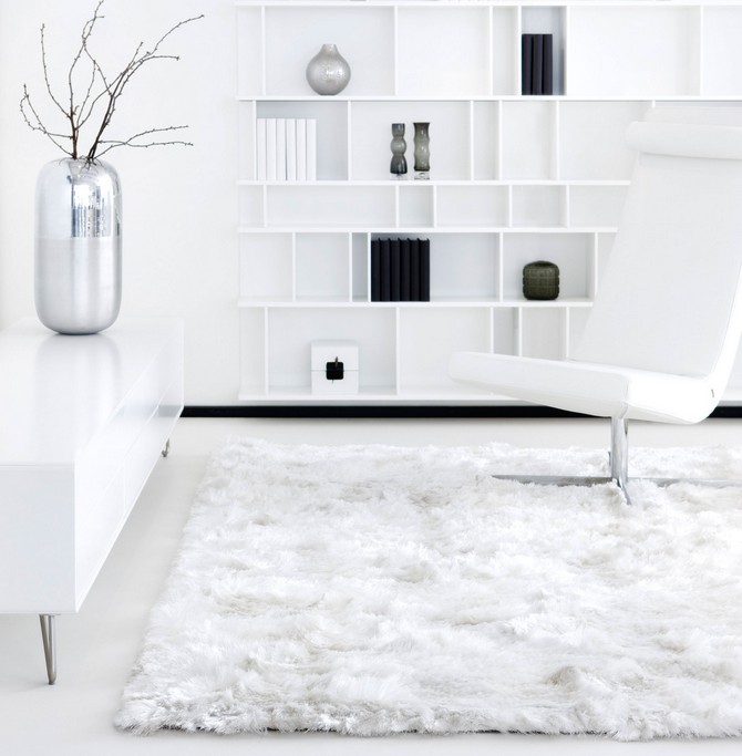 Tips on when you should use white contemporary ru
